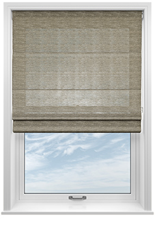 Tucson Voile, Antique Brass - Roman Blind
